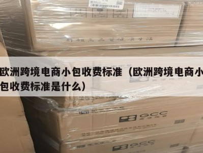 欧洲跨境电商小包收费标准（欧洲跨境电商小包收费标准是什么）