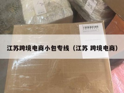 江苏跨境电商小包专线（江苏 跨境电商）