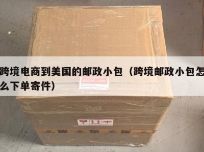 跨境电商到美国的邮政小包（跨境邮政小包怎么下单寄件）