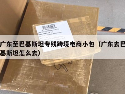 广东至巴基斯坦专线跨境电商小包（广东去巴基斯坦怎么去）