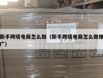 新手跨境电商怎么做（新手跨境电商怎么做推广）