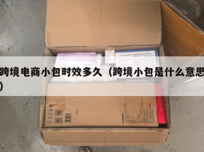 跨境电商小包时效多久（跨境小包是什么意思）
