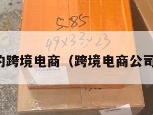 的跨境电商（跨境电商公司）