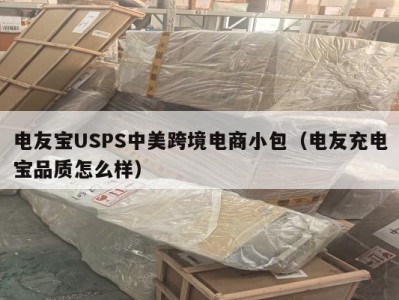 电友宝USPS中美跨境电商小包（电友充电宝品质怎么样）