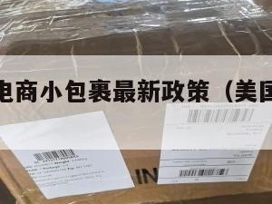 美国跨境电商小包裹最新政策（美国跨境电商选品）