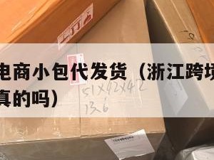 浙江跨境电商小包代发货（浙江跨境电商小包代发货是真的吗）