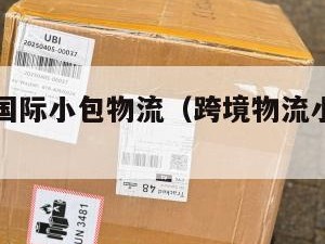 跨境电商国际小包物流（跨境物流小包是什么意思）