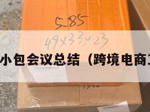 跨境电商小包会议总结（跨境电商工作汇报）