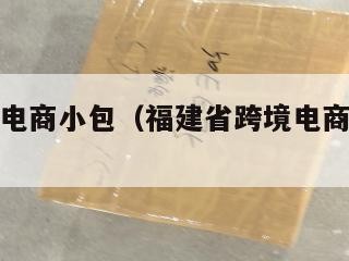 福建跨境电商小包（福建省跨境电商扶持政策）