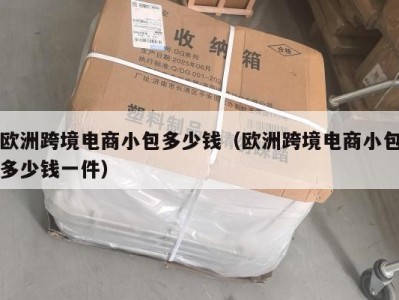 欧洲跨境电商小包多少钱（欧洲跨境电商小包多少钱一件）