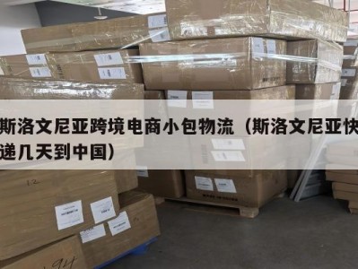 斯洛文尼亚跨境电商小包物流（斯洛文尼亚快递几天到中国）