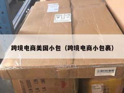 跨境电商美国小包（跨境电商小包裹）