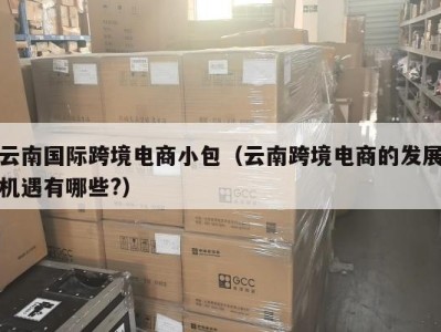 云南国际跨境电商小包（云南跨境电商的发展机遇有哪些?）