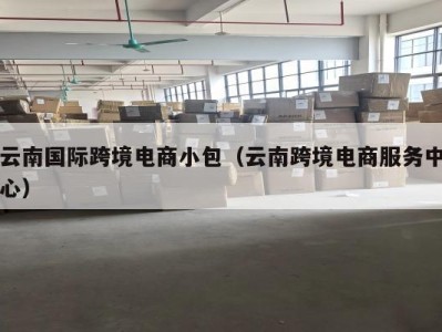 云南国际跨境电商小包（云南跨境电商服务中心）