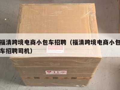 福清跨境电商小包车招聘（福清跨境电商小包车招聘司机）