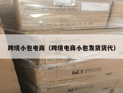 跨境小包电商（跨境电商小包发货货代）