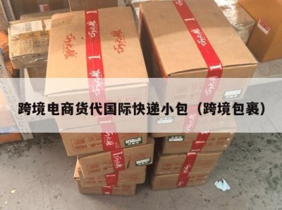 跨境电商货代国际快递小包（跨境包裹）
