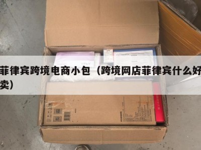 菲律宾跨境电商小包（跨境网店菲律宾什么好卖）