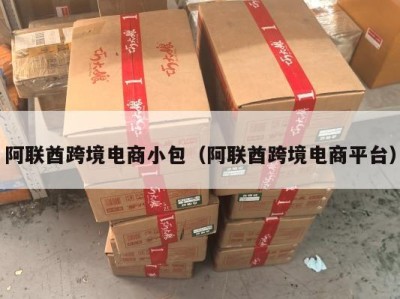 阿联酋跨境电商小包（阿联酋跨境电商平台）