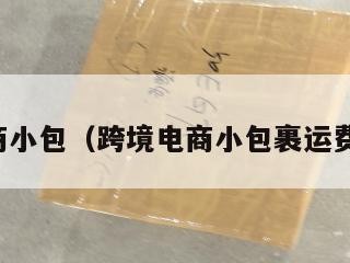 跨境电商小包（跨境电商小包裹运费多少钱）