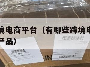 有哪些跨境电商平台（有哪些跨境电商平台可以卖虚拟产品）