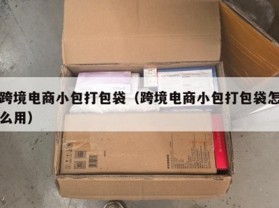 跨境电商小包打包袋（跨境电商小包打包袋怎么用）
