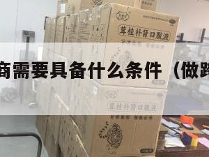 做跨境电商需要具备什么条件（做跨境电商的血泪教训）