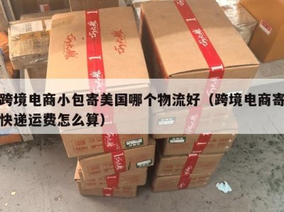 跨境电商小包寄美国哪个物流好（跨境电商寄快递运费怎么算）