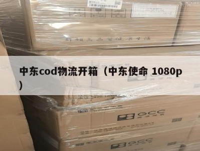 中东cod物流开箱（中东使命 1080p）
