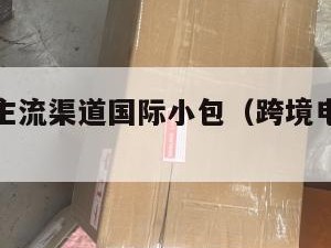 跨境电商主流渠道国际小包（跨境电商小包做什么的）