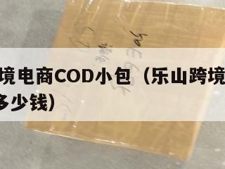 乐山跨境电商COD小包(乐山跨境电商cod小包多少钱)