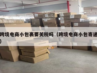 跨境电商小包裹要关税吗（跨境电商小包寄递）