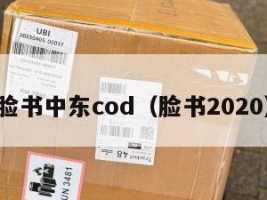 脸书中东cod（脸书2020）