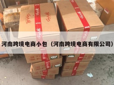 河南跨境电商小包（河南跨境电商有限公司）