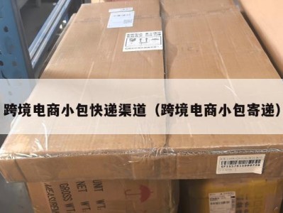 跨境电商小包快递渠道（跨境电商小包寄递）