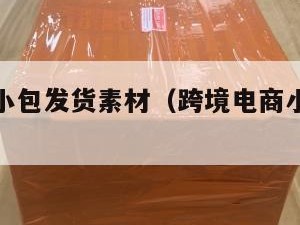 跨境电商小包发货素材（跨境电商小包寄递特点）