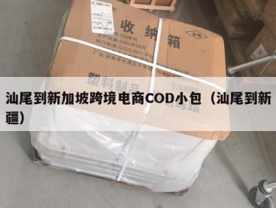 汕尾到新加坡跨境电商COD小包（汕尾到新疆）