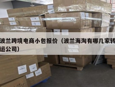 波兰跨境电商小包报价（波兰海淘有哪几家转运公司）