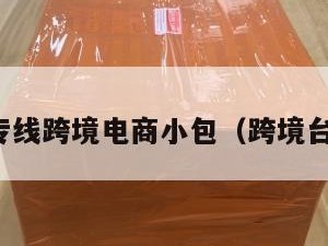 到台湾专线跨境电商小包（跨境台湾物流）