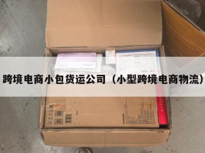 跨境电商小包货运公司（小型跨境电商物流）