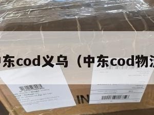 中东cod义乌（中东cod物流）
