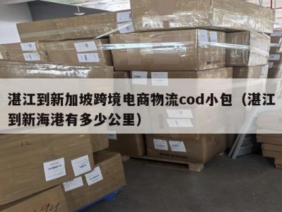 湛江到新加坡跨境电商物流cod小包（湛江到新海港有多少公里）