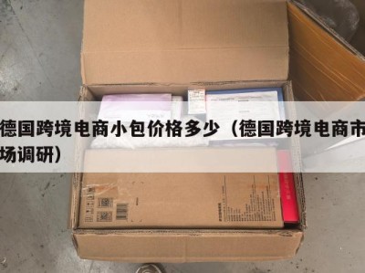 德国跨境电商小包价格多少（德国跨境电商市场调研）