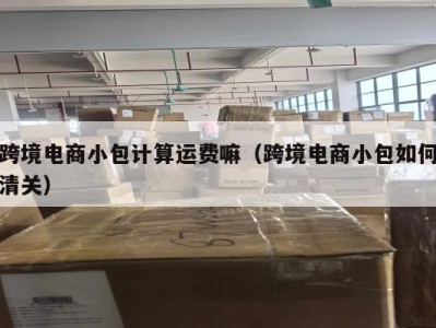 跨境电商小包计算运费嘛（跨境电商小包如何清关）
