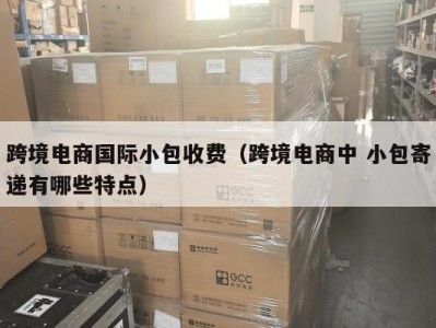 跨境电商国际小包收费（跨境电商中 小包寄递有哪些特点）