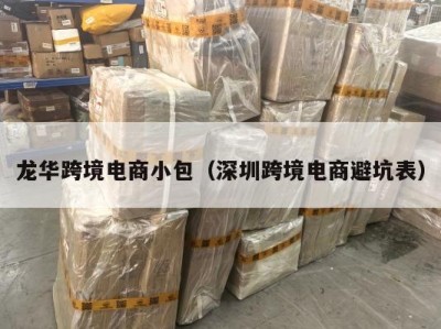龙华跨境电商小包（深圳跨境电商避坑表）