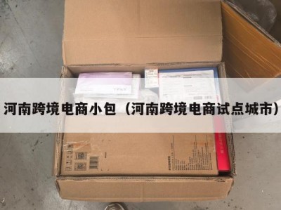 河南跨境电商小包（河南跨境电商试点城市）