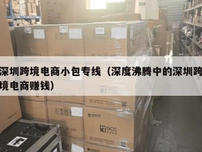 深圳跨境电商小包专线（深度沸腾中的深圳跨境电商赚钱）