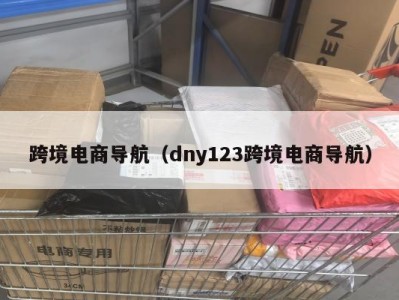 跨境电商导航（dny123跨境电商导航）