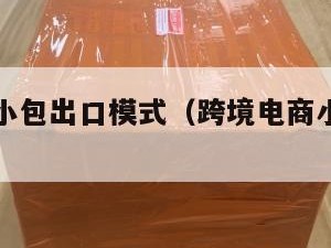 跨境电商小包出口模式（跨境电商小包做什么的）